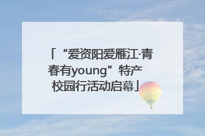 “爱资阳爱雁江·青春有young”特产校园行活动启幕