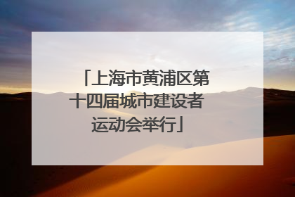 上海市黄浦区第十四届城市建设者运动会举行