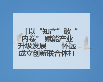 以“知产”破“内卷” 赋能产业升级发展——怀远成立创新联合体打造汽车零部件产业新高地