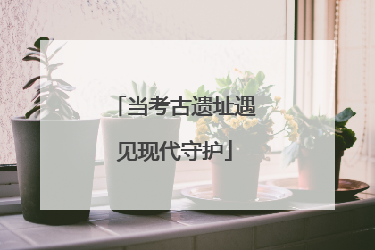 当考古遗址遇见现代守护
