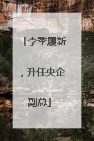 李季履新，升任央企副总