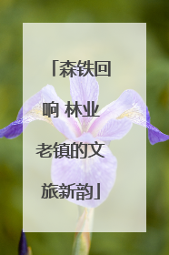 森铁回响 林业老镇的文旅新韵