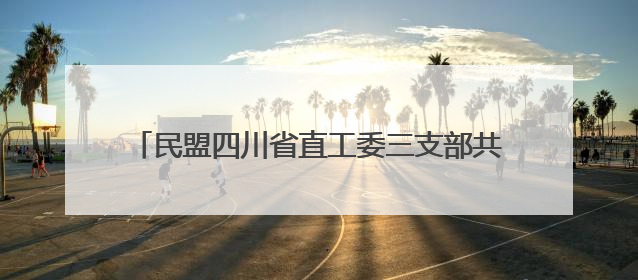 民盟四川省直工委三支部共同开展联合团建交流活动