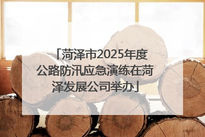 菏泽市2025年度公路防汛应急演练在菏泽发展公司举办
