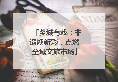 芗城有戏：非遗焕新彩，点燃全域文旅市场