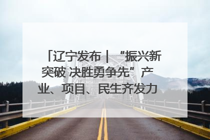 辽宁发布｜“振兴新突破 决胜勇争先”产业、项目、民生齐发力 葫芦岛按下决胜之年“加速键”