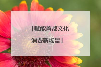 赋能首都文化消费新场景