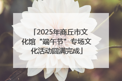2025年商丘市文化馆“端午节”专场文化活动圆满完成