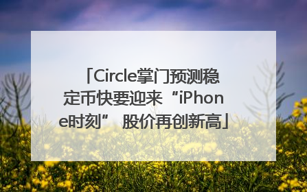 Circle掌门预测稳定币快要迎来“iPhone时刻” 股价再创新高