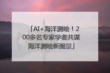 AI+海洋测绘！200多名专家学者共谋海洋测绘新图景